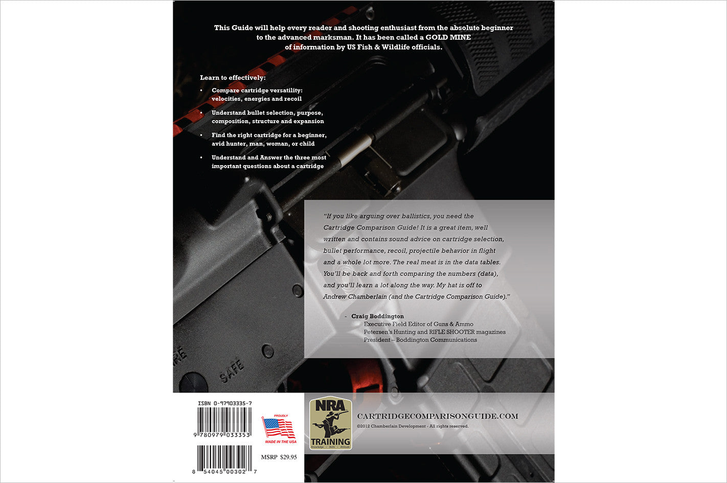 BLACK RIFLE - CARTRIDGE COMPARISON GUIDE