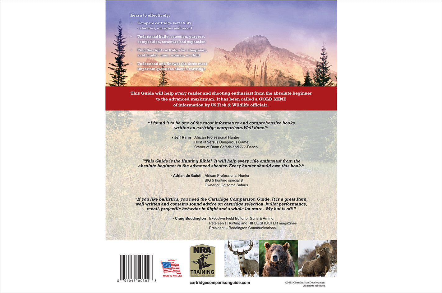 CARTRIDGE COMPARISON GUIDE 2