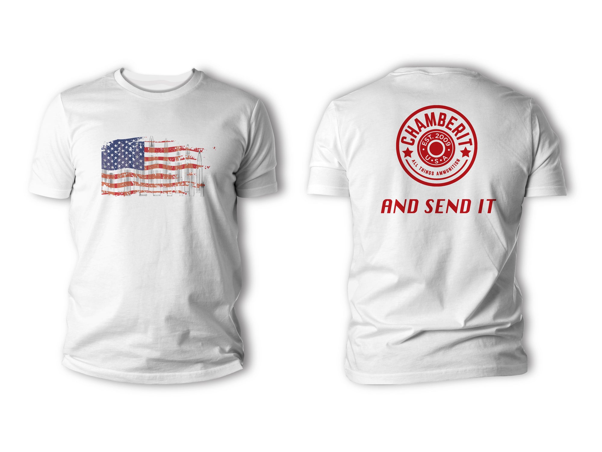 Flag & Cartridges Tee